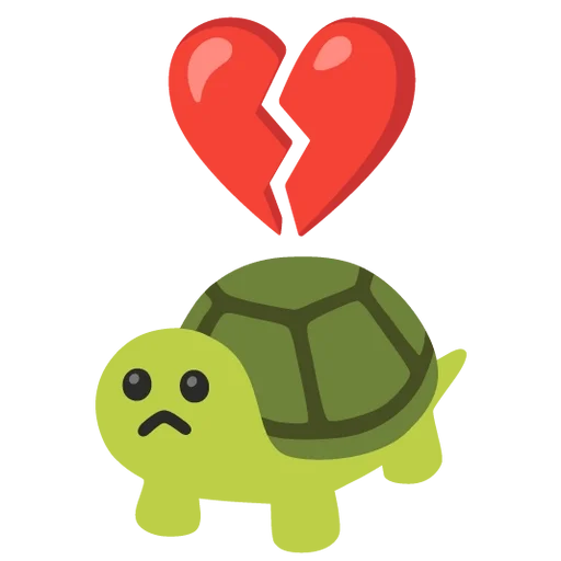 💔 Стикер «Turtles» для Telegram