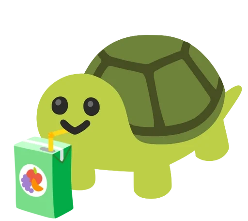 🧃 Стикер «Turtles» для Telegram