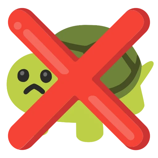 ❌ Стикер «Turtles» для Telegram
