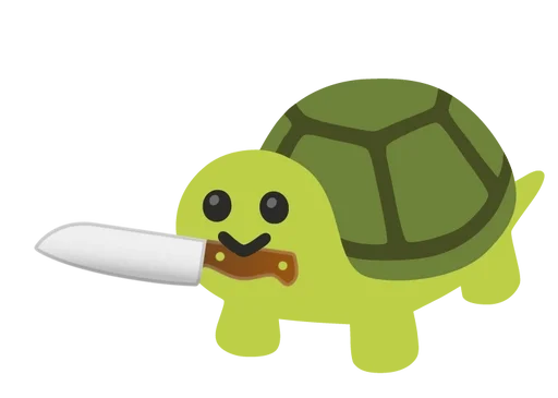 🔪 Стикер «Turtles» для Telegram