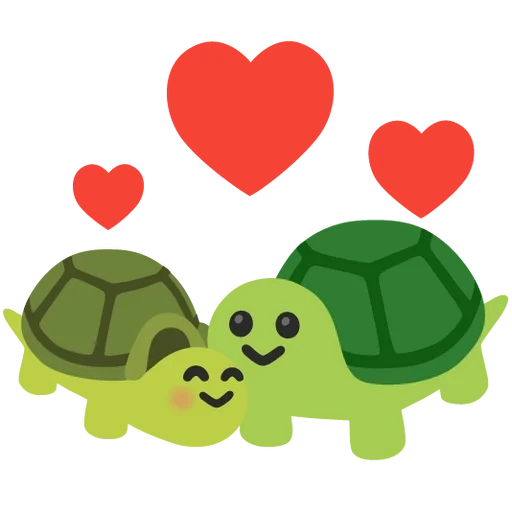 💞 Стикер «Turtles» для Telegram