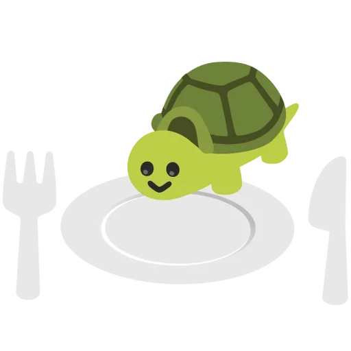 🍽 Стикер «Turtles» для Telegram