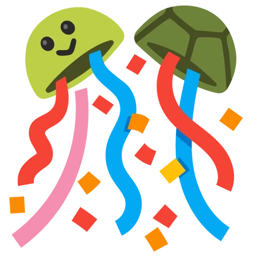 🎊 Стикер «Turtles» для Telegram