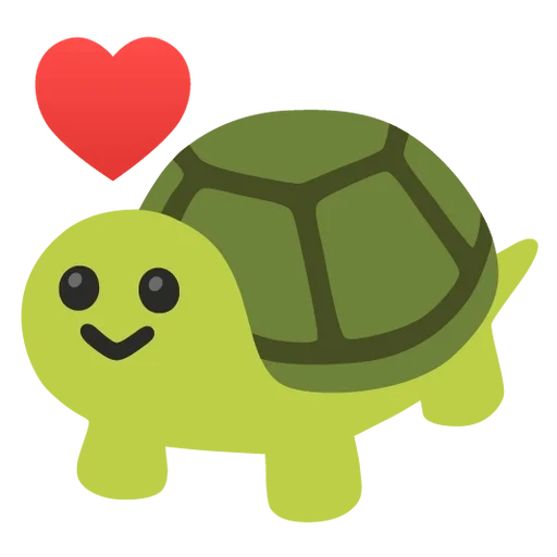 ❤️ Стикер «Turtles» для Telegram