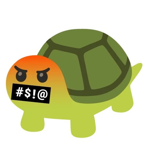 🤬 Стикер «Turtles» для Telegram