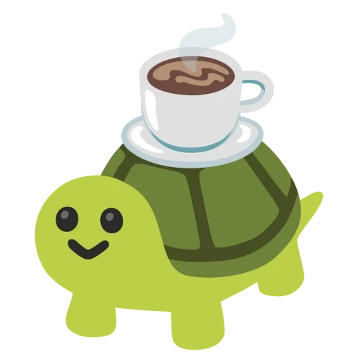 ☕️ Стикер «Turtles» для Telegram