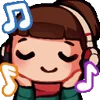 🎶 Эмодзи «😌 The Lofi Girl» для Telegram