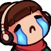😭 Эмодзи «😌 The Lofi Girl» для Telegram