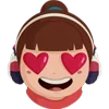 😍 Эмодзи «😌 The Lofi Girl» для Telegram