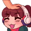 🥰 Эмодзи «😌 The Lofi Girl» для Telegram
