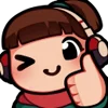 👍 Эмодзи «😌 The Lofi Girl» для Telegram