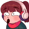 😳 Эмодзи «😌 The Lofi Girl» для Telegram