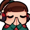 🙏 Эмодзи «😌 The Lofi Girl» для Telegram