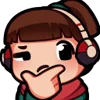 🤔 Эмодзи «😌 The Lofi Girl» для Telegram