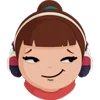 😉 Эмодзи «😌 The Lofi Girl» для Telegram