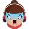 😱 Эмодзи «😌 The Lofi Girl» для Telegram