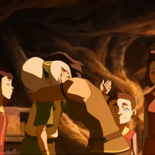 🫂 Стикер «Avatar Korra» для Telegram