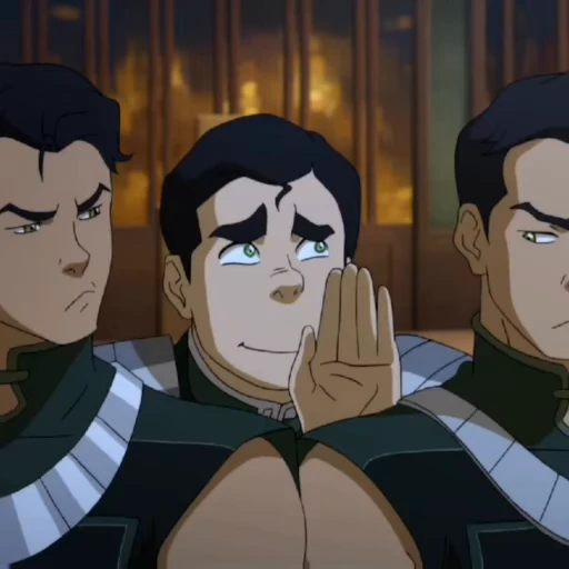 😑 Стикер «Avatar Korra» для Telegram