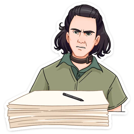🤨 Стикер «Где Тор, там и Локи&;» для Telegram