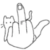 🖕 Эмодзи «༉ ‧ ₊ ˖» для Telegram