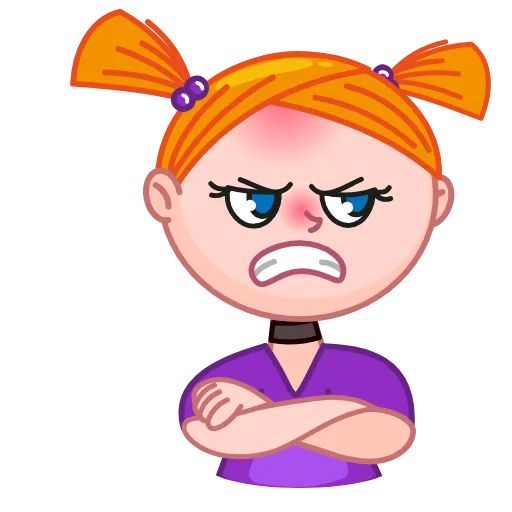 😡 Эмодзи «Лола» для Telegram