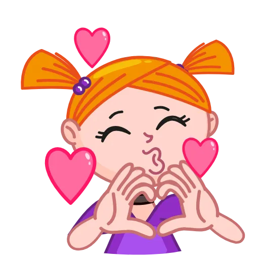 🤩 Стикер «Лола» для Telegram