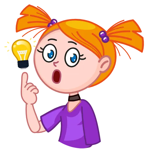 🤩 Стикер «Лола» для Telegram