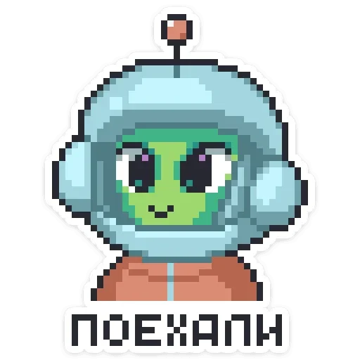 👩‍🚀 Стикер «Лола» для Telegram