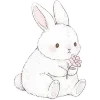 💐 Эмодзи «Кролики» для Telegram