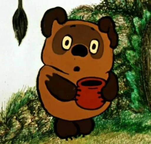 🤩 Стикер «Маша и Мэдведь» для Telegram