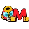 🔤 Эмодзи «🔤🔤🔤 - бравл старс буквы с персонажами» для Telegram