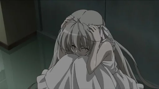 😔 Стикер «Yosuga no Sora» для Telegram