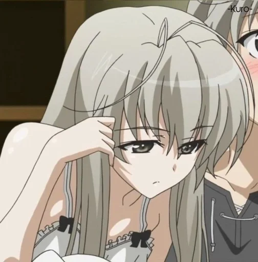 😒 Стикер «Yosuga no Sora» для Telegram