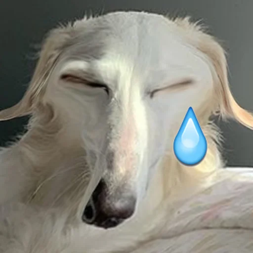 🥲 Стикер «longnose style» для Telegram