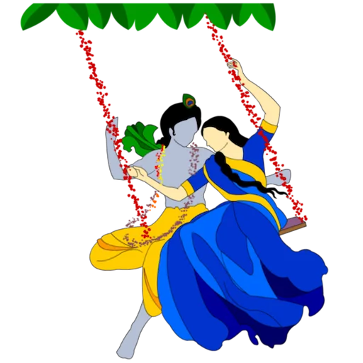 💑 Стикер «Lord Krishna» для Telegram