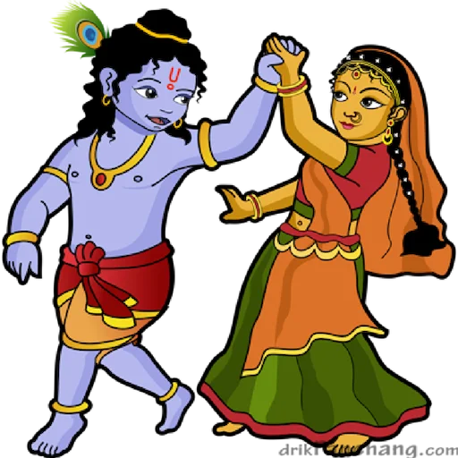 💏 Стикер «Lord Krishna» для Telegram