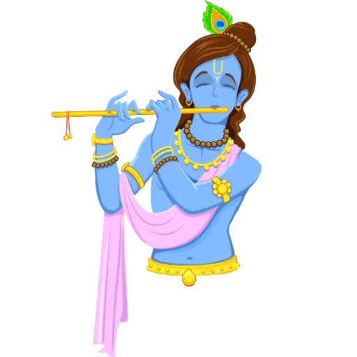 😇 Стикер «Lord Krishna» для Telegram