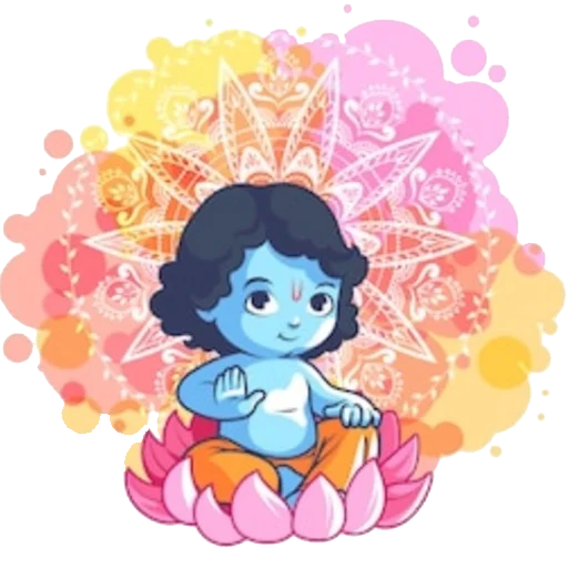 ✋ Стикер «Lord Krishna» для Telegram
