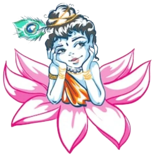 🙂 Стикер «Lord Krishna» для Telegram