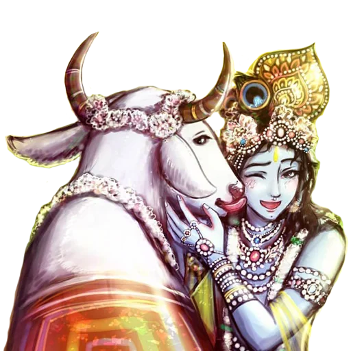 😅 Стикер «Lord Krishna» для Telegram