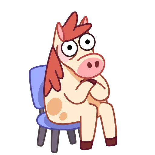 ⭐ Эмодзи «Лошадкус» для Telegram