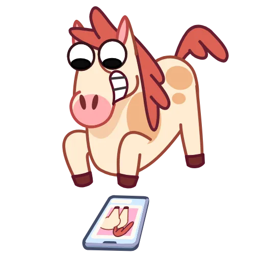 ⭐ Эмодзи «Лошадкус» для Telegram
