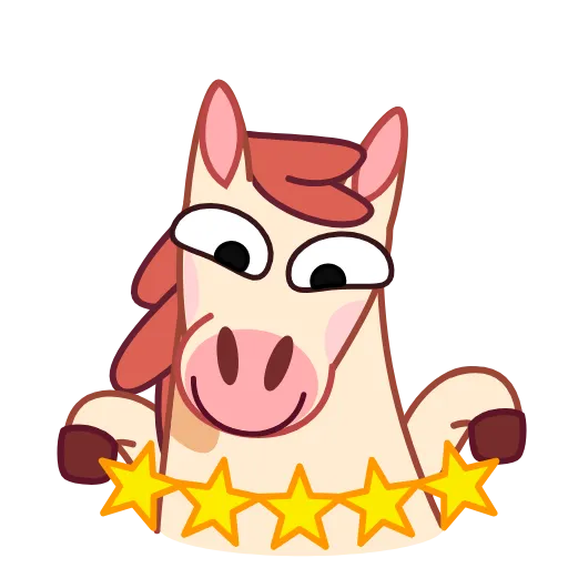 ⭐ Эмодзи «Лошадкус» для Telegram