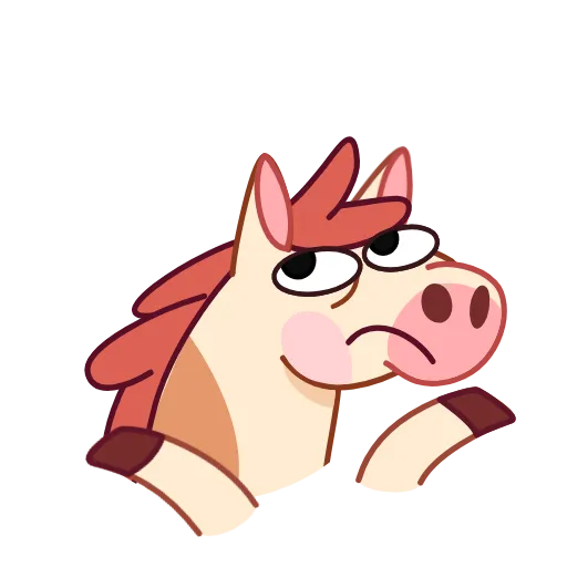 ⭐ Эмодзи «Лошадкус» для Telegram