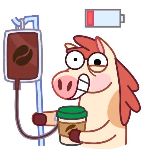 ⭐ Эмодзи «Лошадкус» для Telegram