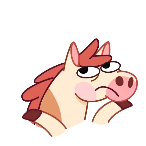 ⭐ Стикер «Лошадкус» для Telegram