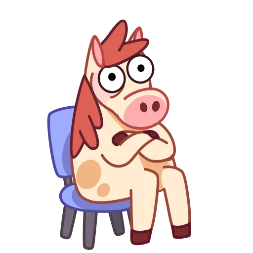 ⭐ Стикер «Лошадкус» для Telegram