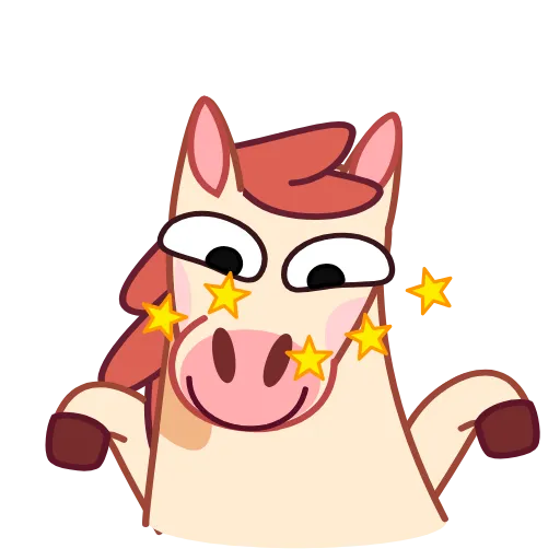⭐ Стикер «Лошадкус» для Telegram