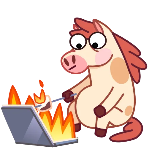 ⭐ Стикер «Лошадкус» для Telegram