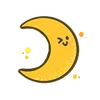 🌙 Эмодзи «Lost In The» для Telegram